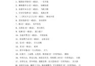 有趣灯谜100条及答案,智慧与幽默的碰撞